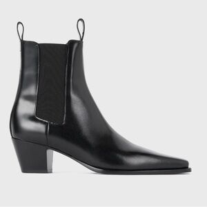 Toteme Black Ankle Boots